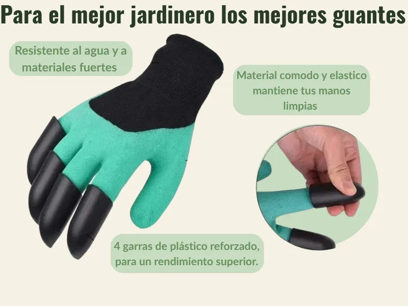 Garras para Jardín – Planta, Cava y Protege tus Manos al Instante 🌿