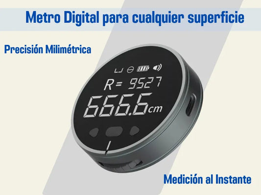 Metro Digital para cualquier superficie, curva o ángulo