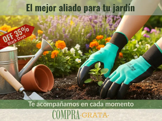 Garras para Jardín – Planta, Cava y Protege tus Manos al Instante 🌿