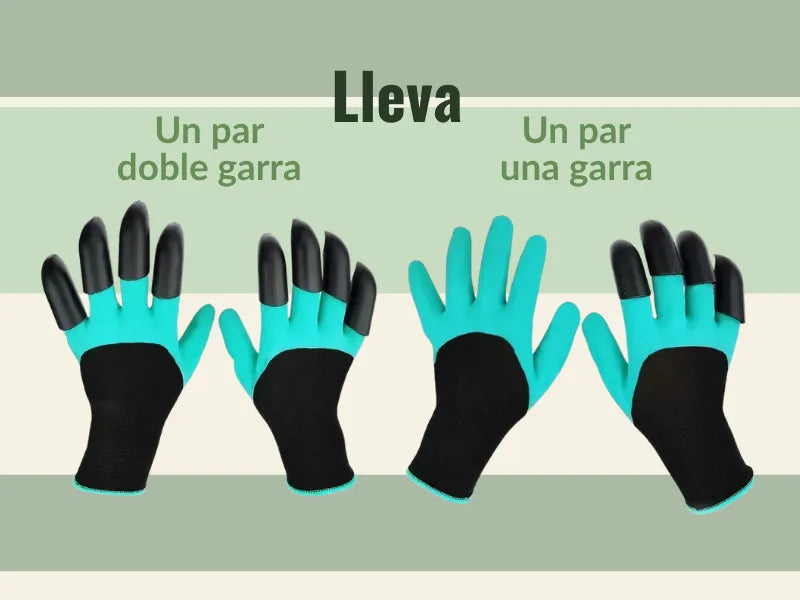 Garras para Jardín – Planta, Cava y Protege tus Manos al Instante 🌿