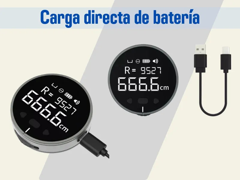 Metro Digital para cualquier superficie, curva o ángulo