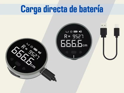 Metro Digital para cualquier superficie, curva o ángulo