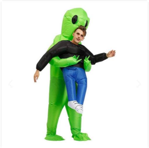 Disfraz Inflable EXTRATERRESTE Divertido