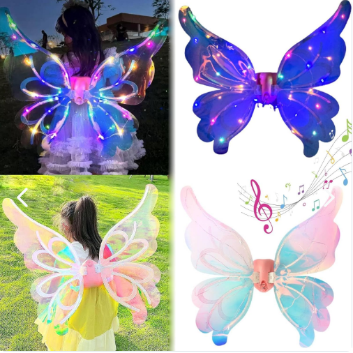 ALAS HADAS ILUMINADAS PARA NIÑAS HALLOWE