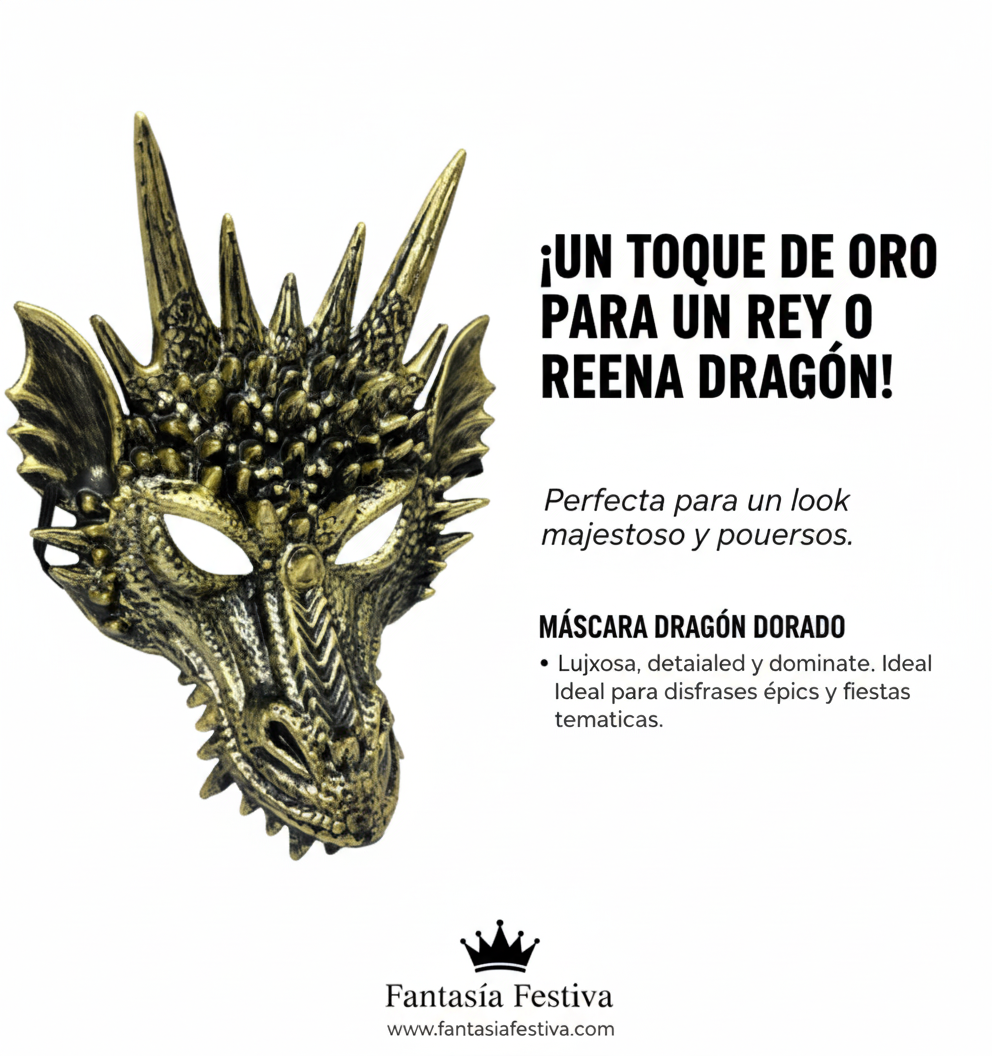 Mascara Dragon Antifaz Halloween OF-1426