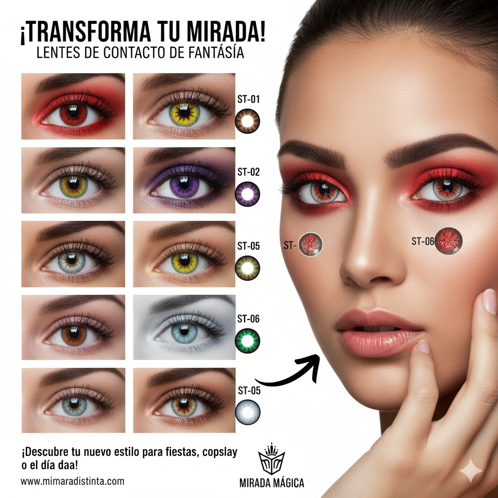 Lentes contacto halloween