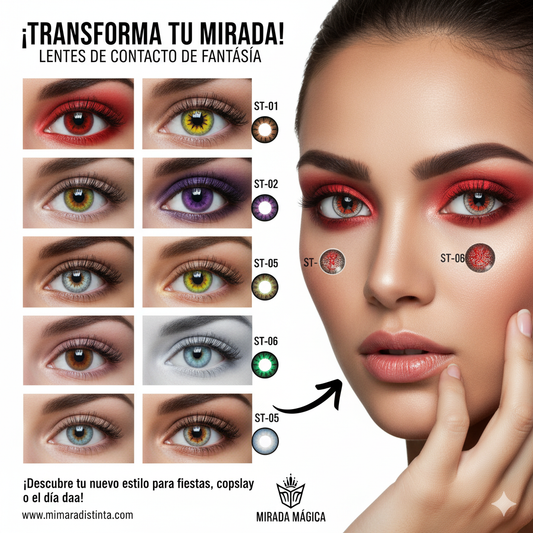 Lentes contacto halloween